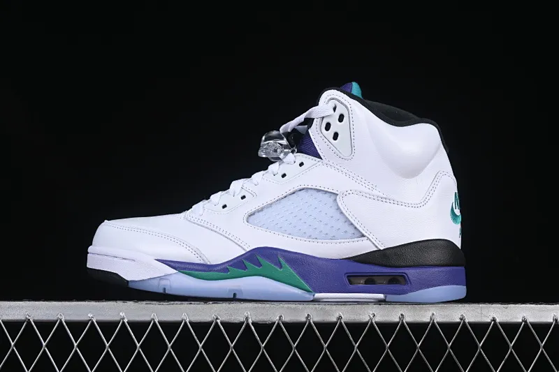 All categories Air Jordan Jordan series basketball shoes Air Jordan 5 Air Jordan 5 OG "Grape" AJ5 Joe 5 White Grape HQ7978-100